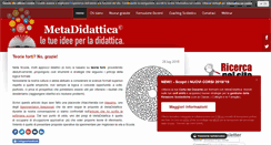 Desktop Screenshot of metadidattica.com